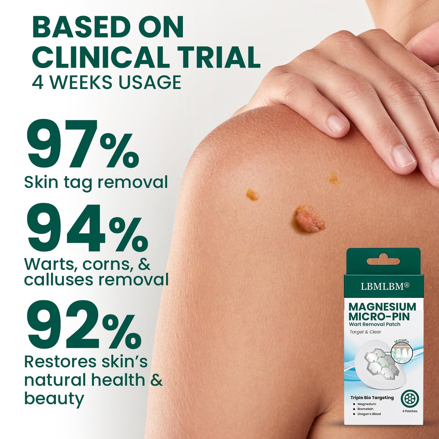 🔥LAST DAY 80% OFF - LBMLBM® Magnesium Micro-pin Wart Removal Patch