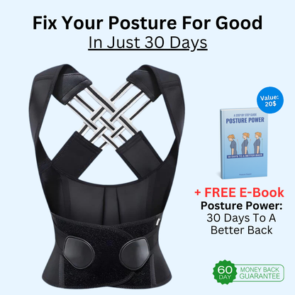Limited-Time Offer! ⏰ Buy 2, Get 1 Free! 🛍️ - Premium Posture Corrector 🔥