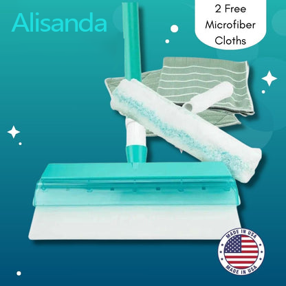 Alisanda™⭐⭐⭐ Final 4 Hours: 50% OFF  Recyclable Silicone Window Squeegee Kit